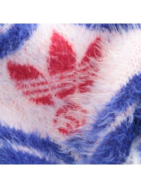 Gucci Adidas GG Trefoil with Fur Belt Blue main image 8